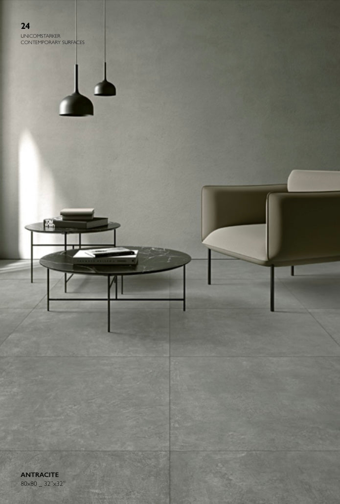 Unicomstarker le malte antracite 30 x 60