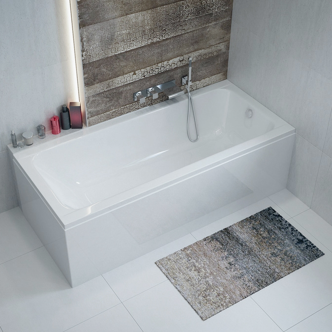 Eco egyenes akril kád