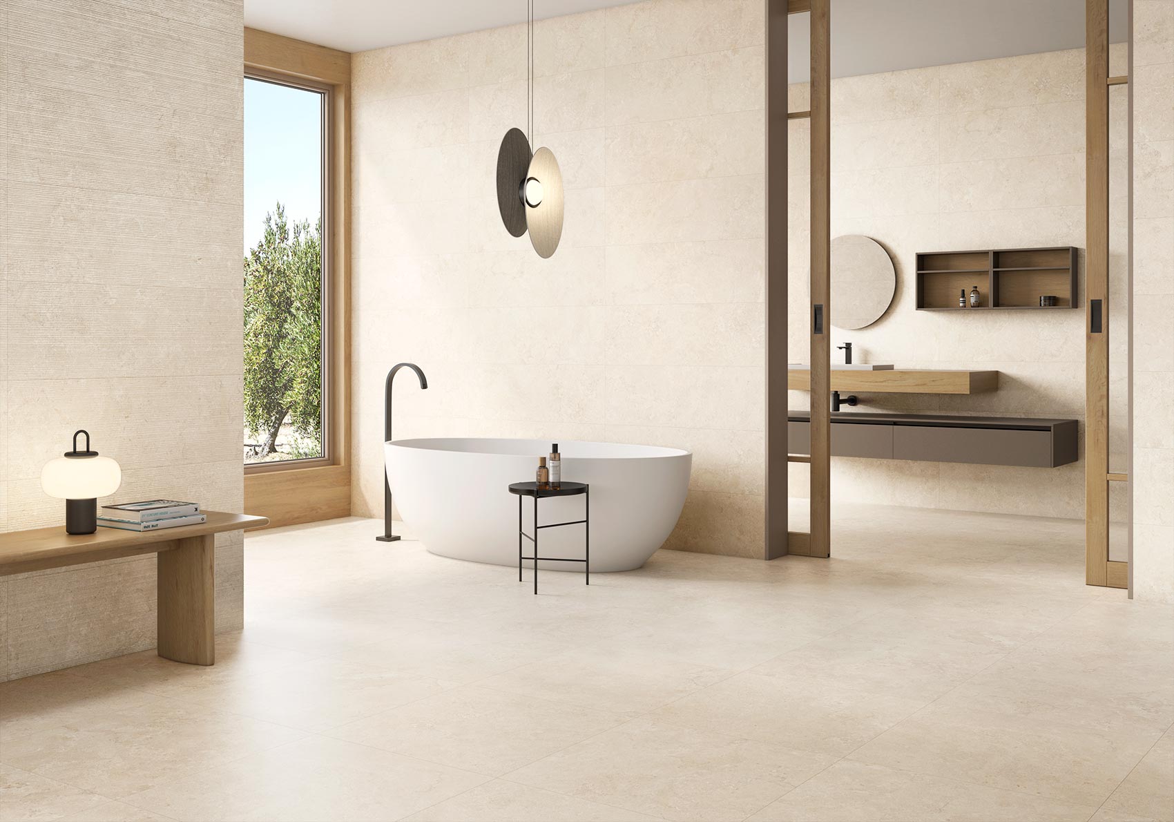 ITT ceramic portland stone beige 60 x 120