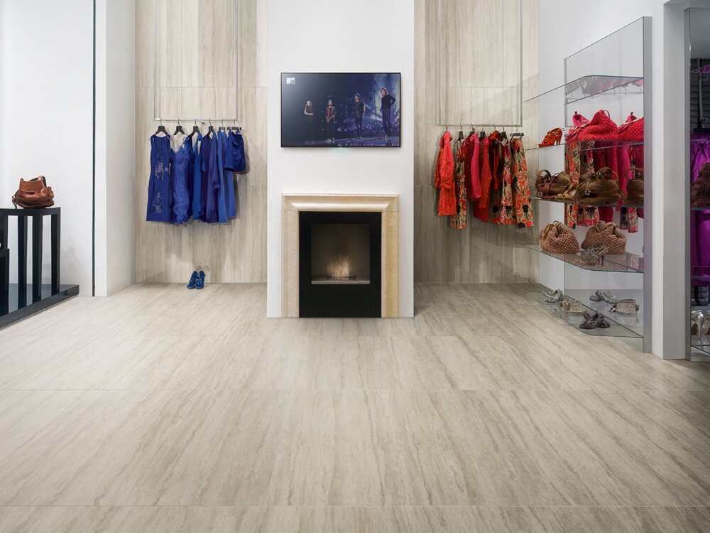 DOM Majestic travertino silver matt